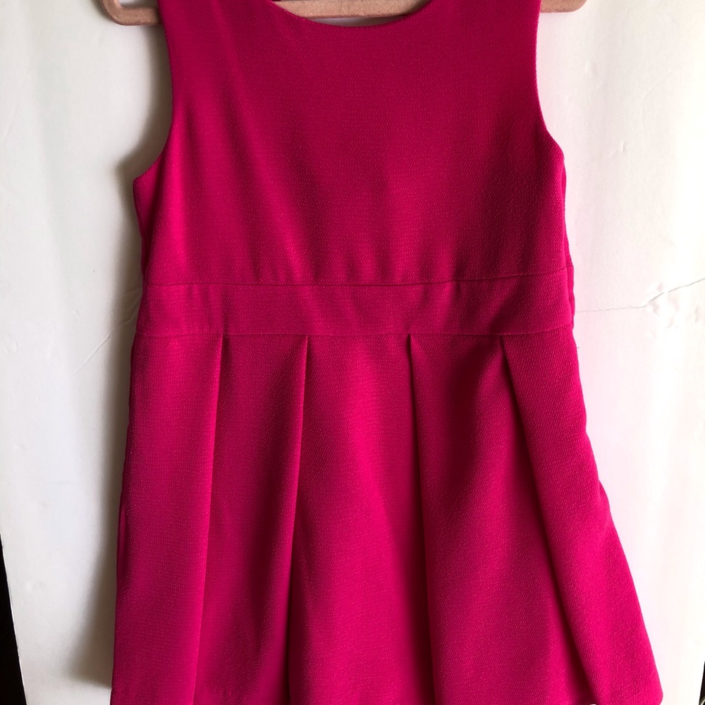 Bright pink Kate Spade girls dress